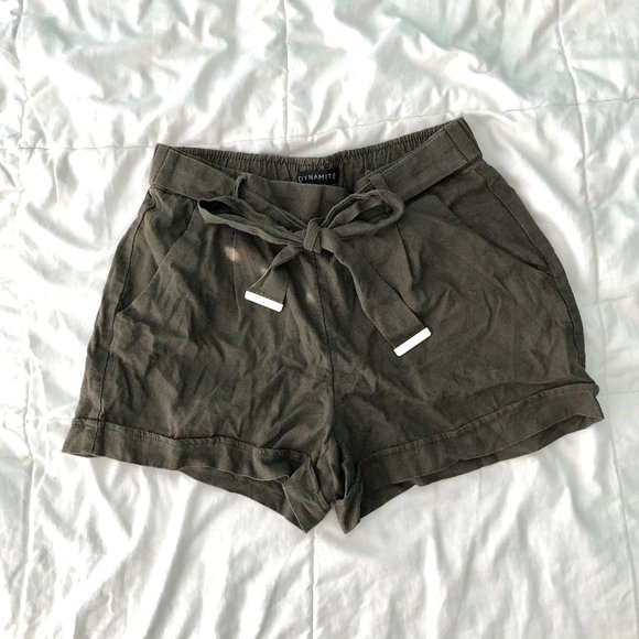 Dynamite Tie Shorts - Picture 1 of 3